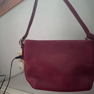 Coach Women's Red Shoulder Bag